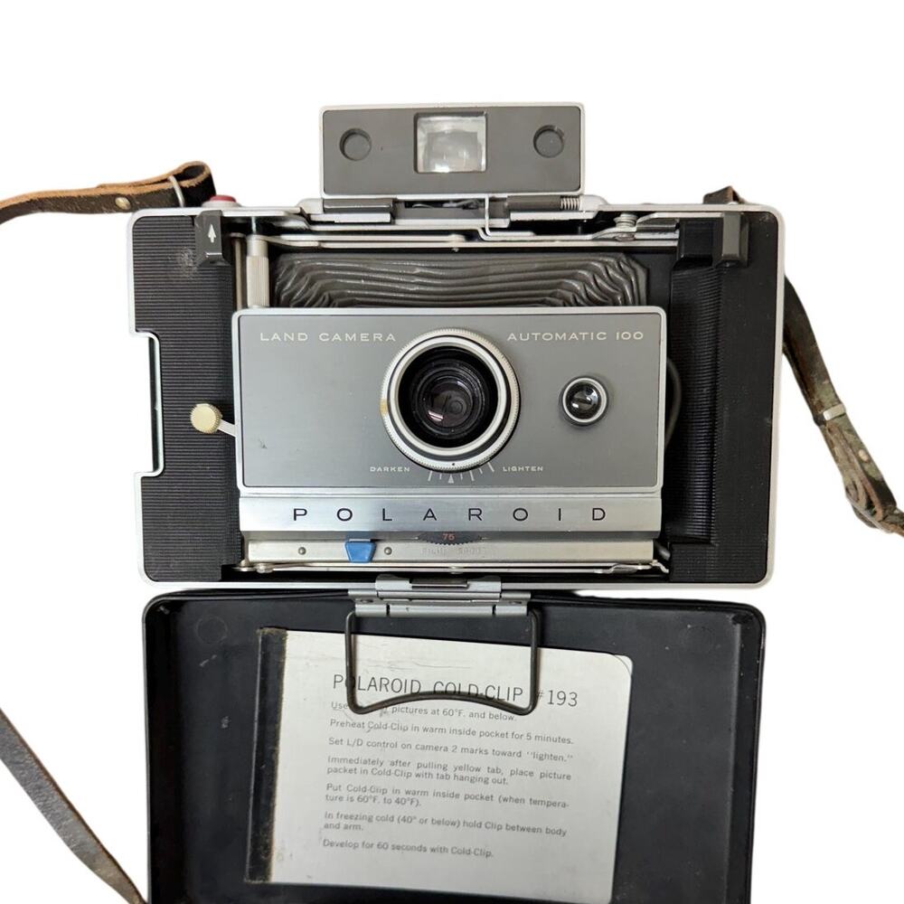 Vintage Polaroid Automatic 100 Land Camera UNTESTED